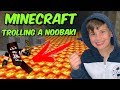 ΤΡΟΛΑΡΩ ΤΟ Noobaki με τις Παγίδες που έφτιαξα - Minecraft Famous Games @Let’s Play Kristina