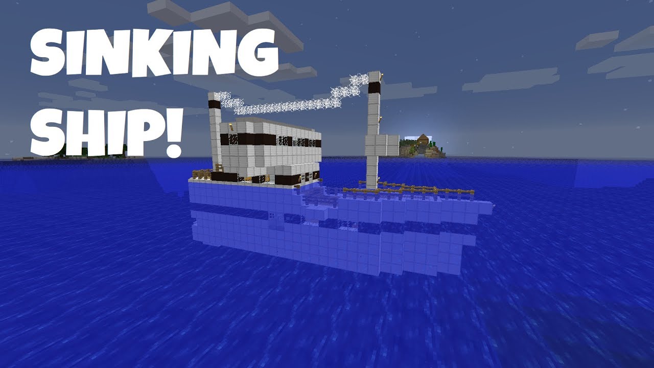 Minecraft Sinking Ship Adventure