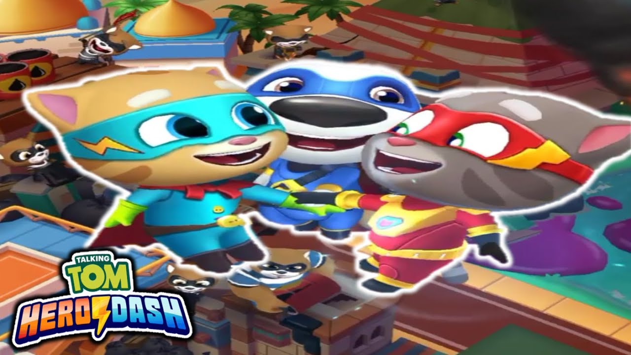 My Talking TOM Hero Dash com o Ginger!!! Parte 19 - YouTube