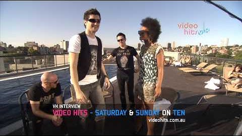 The Script get dared to jump in the pool!