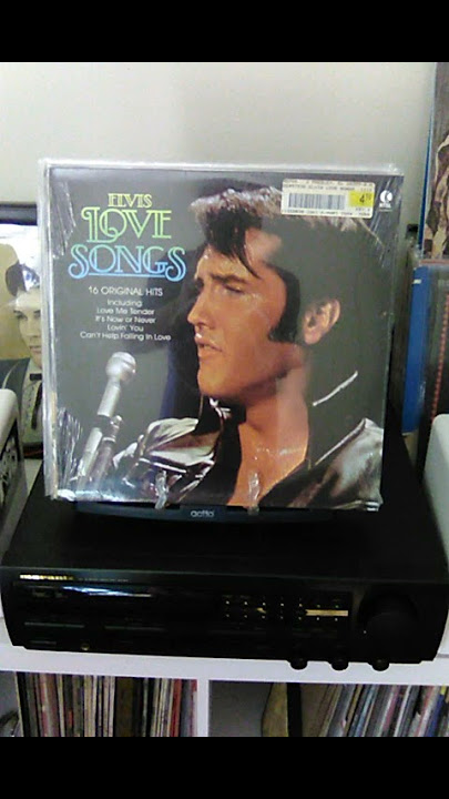 1981 Elvis Love Songs from Ktel Records. Still Sealed w/ Original Price Tag $4.96 from Kmart!