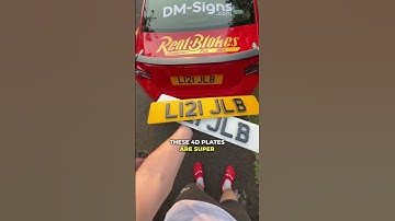 Thumbnail of My new 4D plates 🔥❤️ #lightningmcqueen #lightningmcqueen95 #numberplate #4dplates