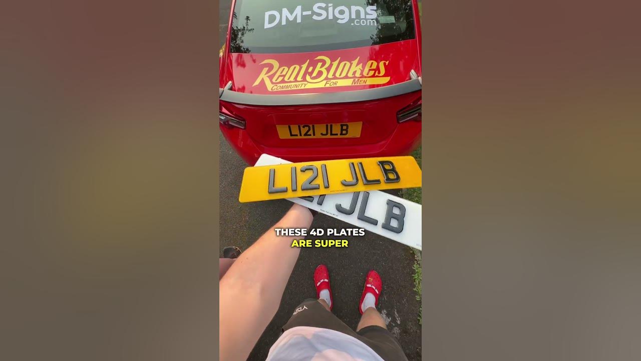 My new 4D plates 🔥❤️ #lightningmcqueen #lightningmcqueen95 #numberplate #4dplates