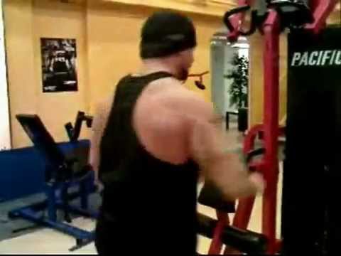 A fast back workout