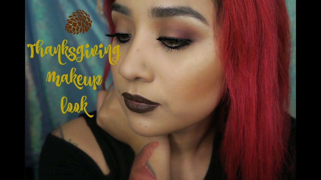 Thankgiving Collab using Melt Cosmetics Dark Matter palette