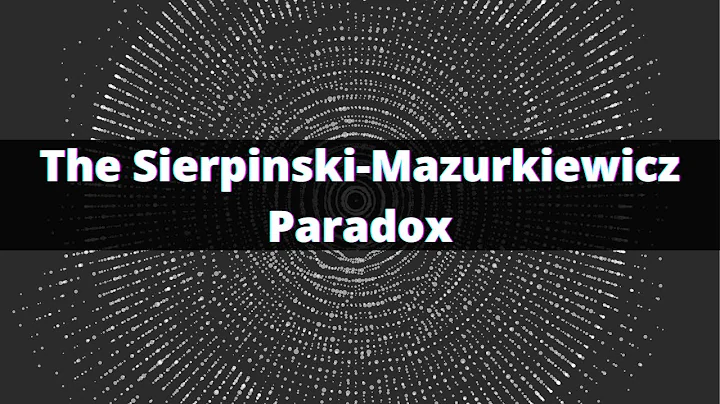 The Sierpinski-Mazur...  Paradox (is really weird)