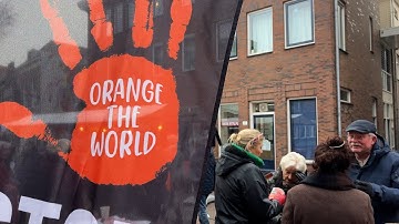 Gesprek op Schiedamse markt over geweld tegen vrouwen: ‘Belangrijk dat we alert zijn’