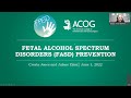 AMGR - June 2022 - "Fetal Alcohol Spectrum Disorders Prevention" - Cresta Jones & Julene Zizza