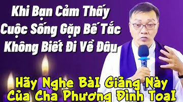Khi Bạn Mệt Mỏi & Tuyệt Vọng | Bài Giảng  Của Cha Phương Đình Toại Sẽ Thay Đổi Tâm Hồn Bạn