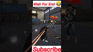 wait for end || free fire funny video || one tap video #shorts