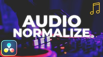 How To Normalize Audio In Davinci Resolve 19 (4 Ways)
