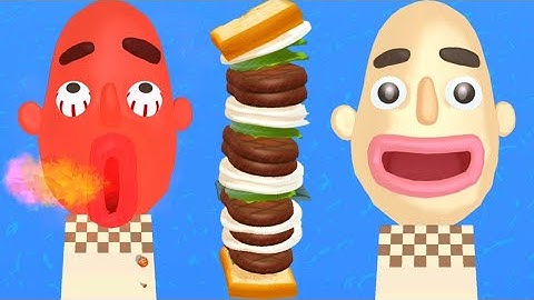 Sandwich Runner - New Max levels mobile game ios,Android trailer update gameplay walktrthough #2