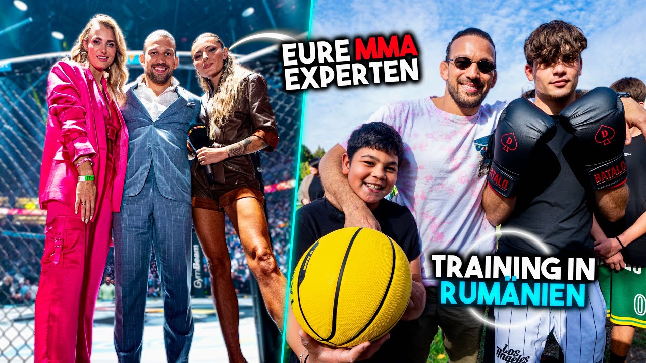 Mit Sophia Thomalla Kämpfe kommentieren & Trainingslager in Rumänien