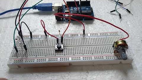 video conexionado potenciómetro y buzzer