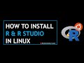 Install configure and run r  rstudio  r packages in linux ubuntu