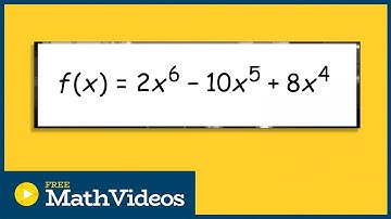 Find the zeros and multiplicity by factoring a polynomial