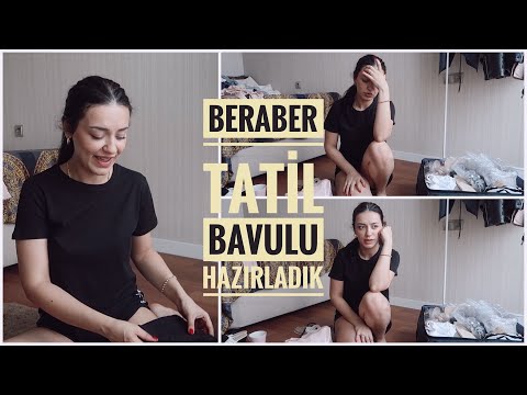 TATİL BAVULU HAZIRLIYORUZ. 🧳 Bavula sığmak ya da sığamamak.🤦🏻‍♀️