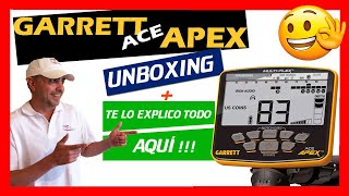 🛑 👉 👉 GARRETT APEX | Unboxing y todos sus CONTROLES y AJUSTES! Español ✅