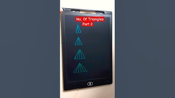 Unbelievable Math Trick to Spot Triangles Everywhere! (Part 2) #countingfigure