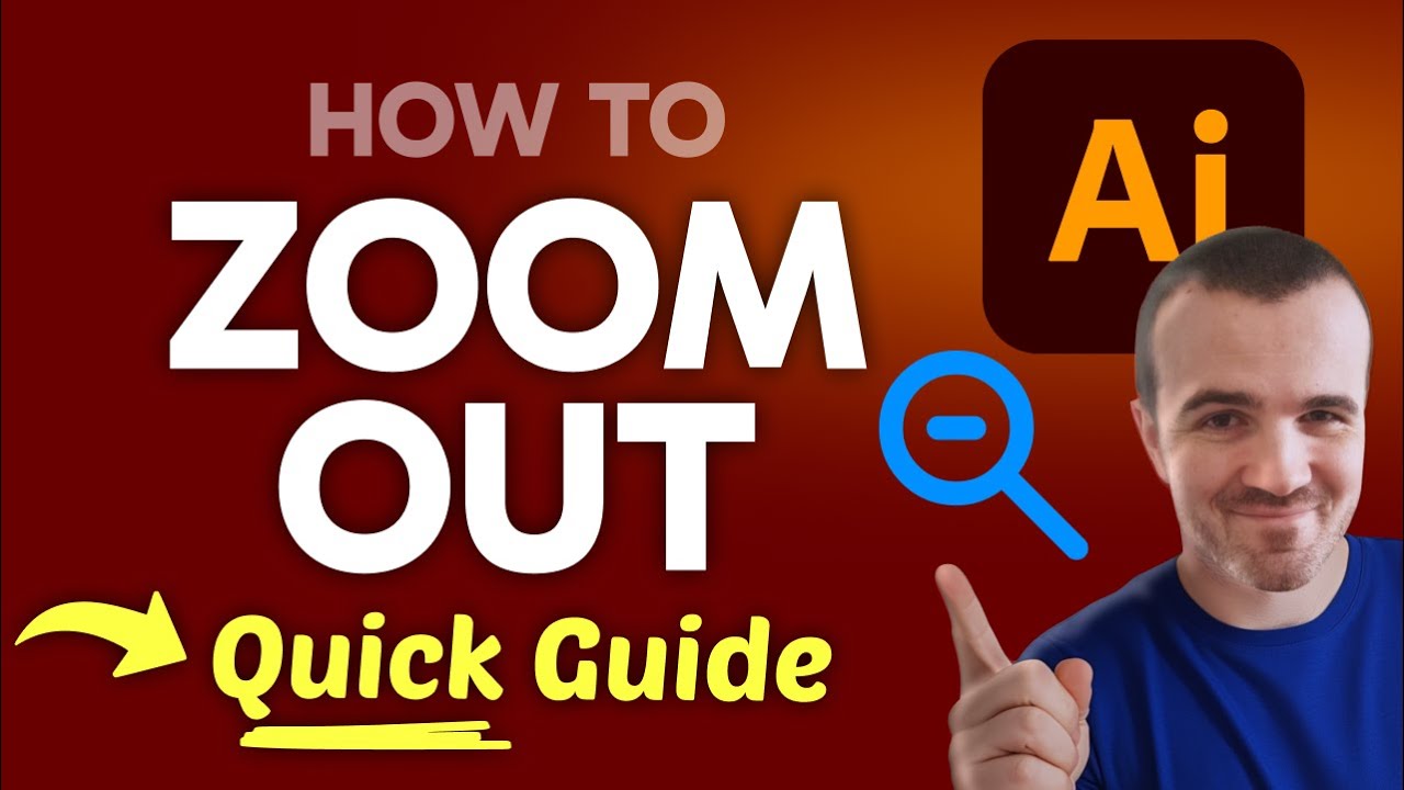 How to ZOOM OUT in Adobe Illustrator (Step by Step) - YouTube