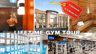 LIFETIME ATHLETIC GYM TOUR | $150/month, is a luxury gym worth it!? screenshot 3