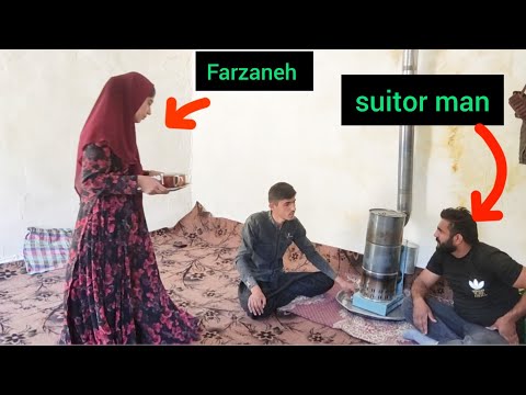 The van driver fell in love with Farzaneh