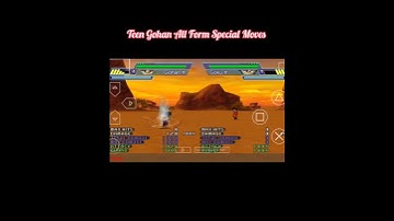 🤗 Teen Gohan Shin budokai 2 all transformation #ps2_games ultimate ego | #dbz #shorts | Rohit #psp