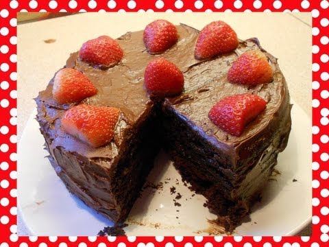 Easy Rich Chocolate Cake Recipe