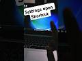 Settings shortcut in laptop windows#shortcut #windows #laptop #shortcut key #tutorial #tech