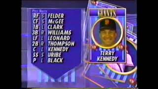 1991-06-16 ESPN - Pirates at Giants