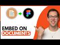 How To Embed Figma On Documents (Step By Step)
