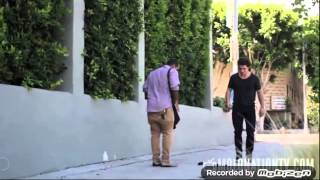 Dropping a gun in Public Social Experiment