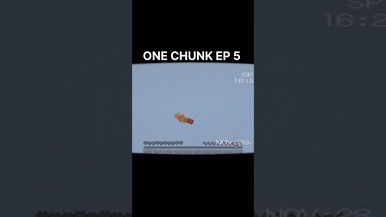 one chunk ep 5 coming today # #minecraft #comedy #mojang #gameplay