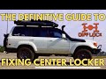 Easy How To Fix 80 series Land Cruiser Center Diff Lock.