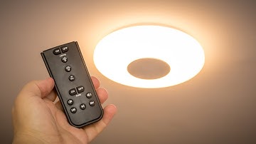 LED Ceiling Light with Bluetooth Speaker  - LivaronLux from Lidl
