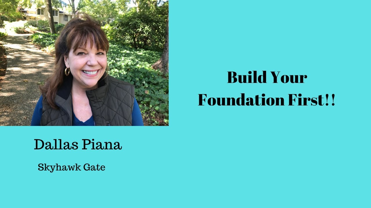 Build Your Foundation First! - YouTube