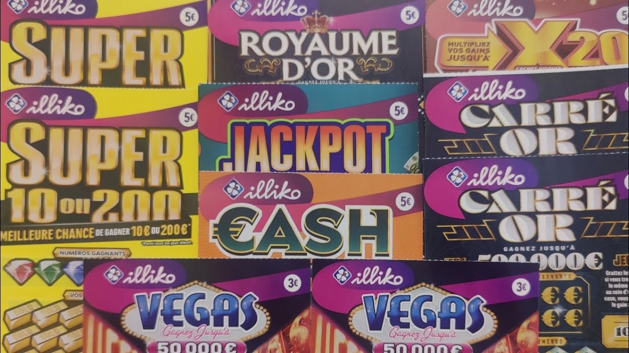 🛑 Grattage du 15 mars 🍀 125€ de mise avec Emeric 😱