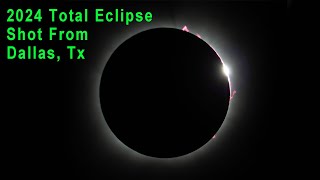 4/8/24 Total Solar Eclipse from Texas. by 737mechanic 106 views 1 month ago 2 minutes, 59 seconds