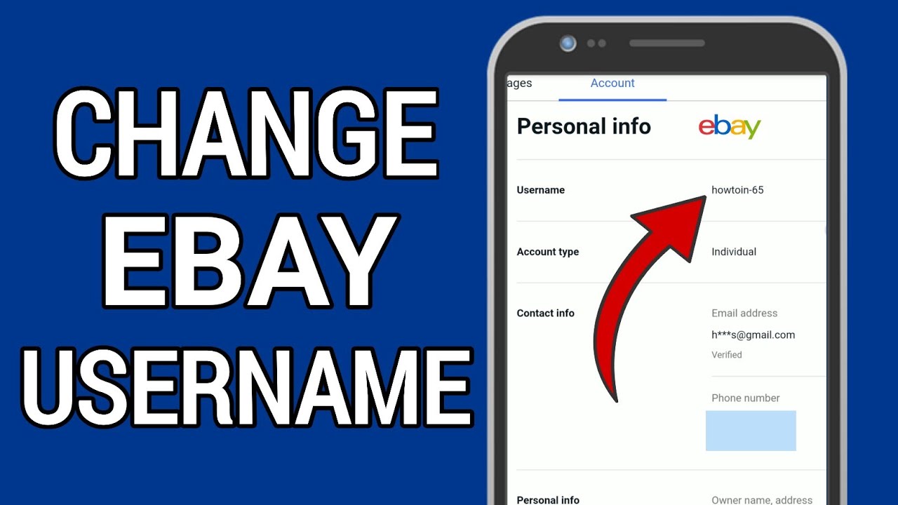  Update How to Change Your Account Name on eBay | Change eBay Username on Phone