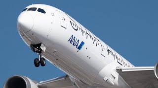 All Nippon Airways (Star Alliance Livery) 787-9 landing at LAX
