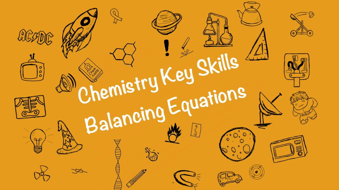 Balancing Equations - Chemistry GCSE Key Skills Revision - YouTube