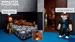 FIVE NIGHTS AT FREDDYS 4 FUNNY MOMENTS (ROBLOX) (VR)
