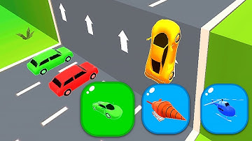 SHAPE SHIFTING RUN All Levels Gameplay Walkthrough Android, ios max z7bvg