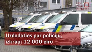 Uzdodoties par policijas darbiniekiem, izkrāpj 12 000 eiro