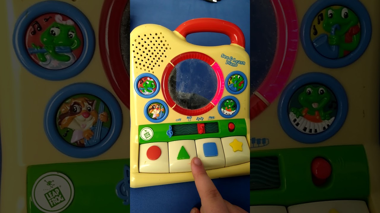 2001 Leapfrog See &amp; Learn Piano - YouTube