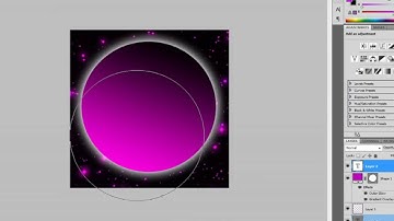 How To make a very basic logo in photoshop cs4 or cs5