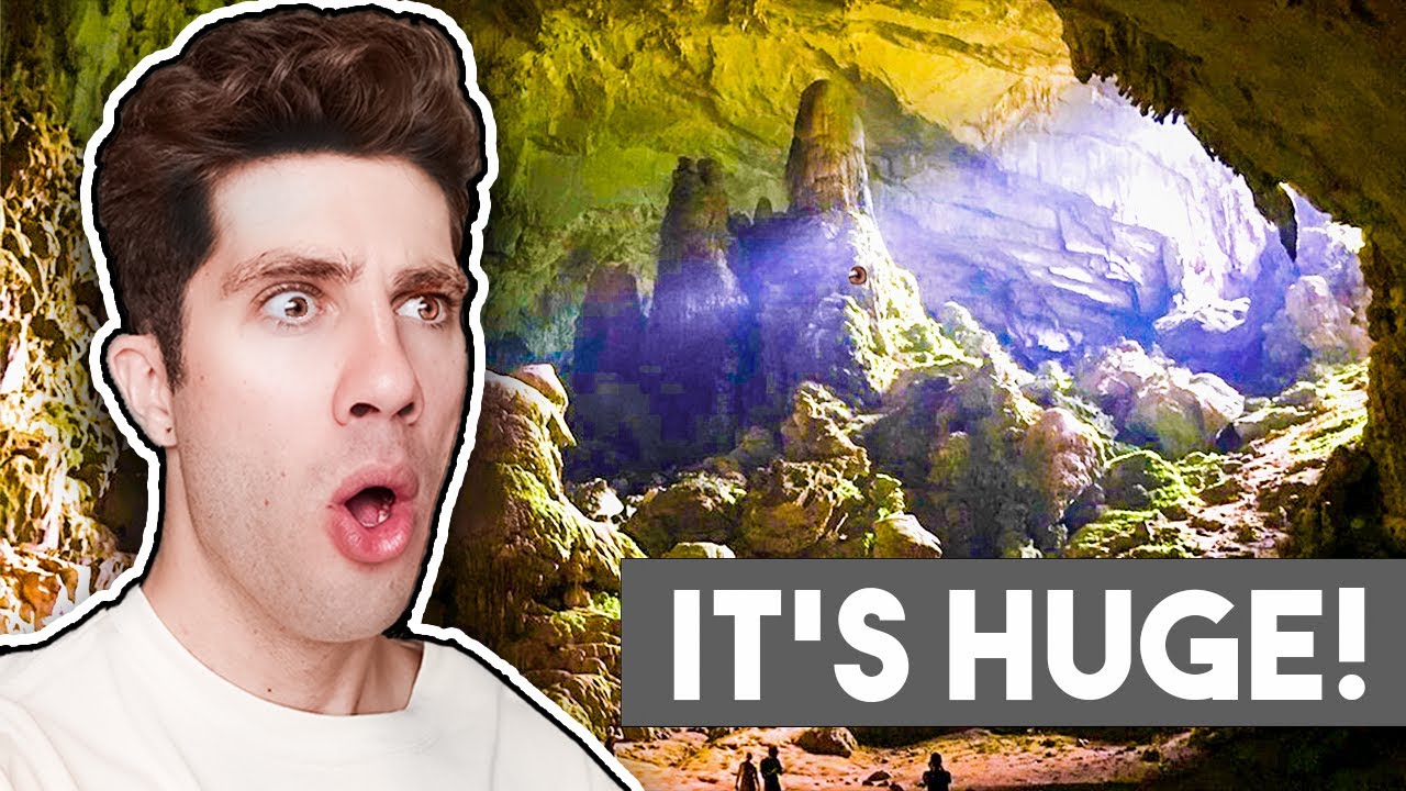 I found this EPIC cave in Vietnam!