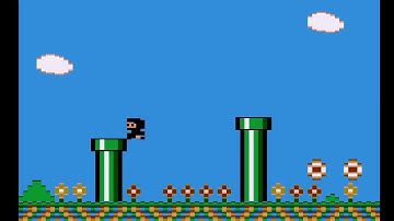 Atari 5200 Scrolling Platformer POC update #3