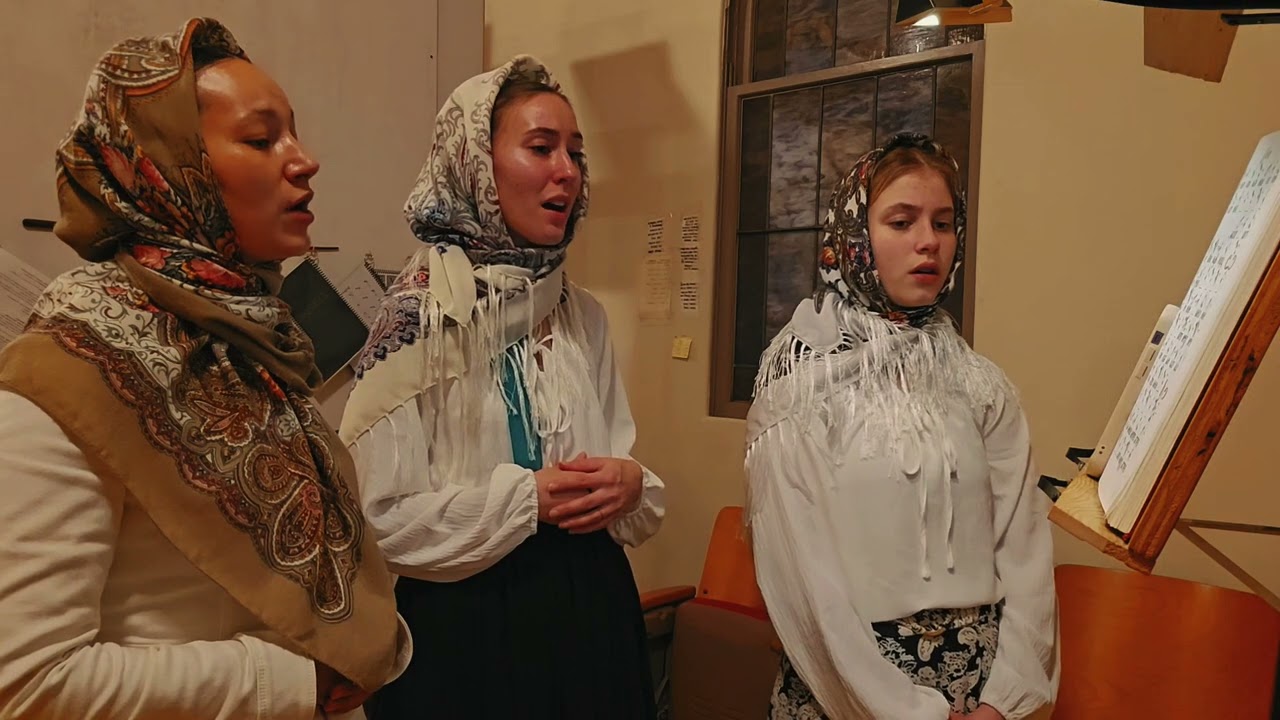 Oldrite/oldbelievers of Oregon spiritual song #oregon #orthodox #culture #singing 
