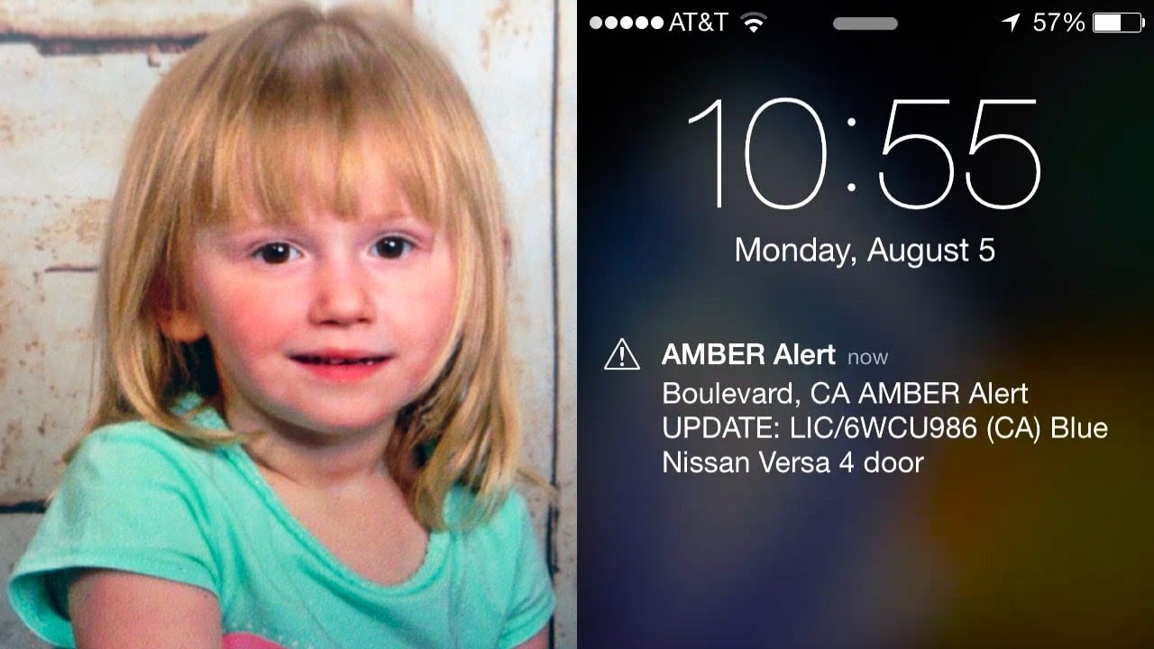 Veteran Receives Amber Alert Of Missing Girl While Driving Then Sees Vehicle Right In Front Of 